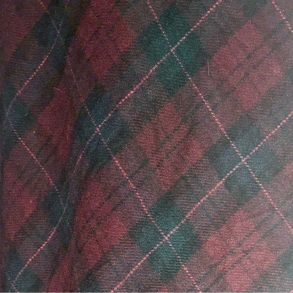 Vintage Eddie Bauer 1920 Women’s Plaid A-Line Skirt SZ 12 - Picture 6 of 6